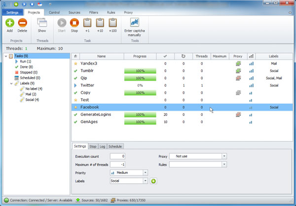 ZennoPoster7(自动化工具)