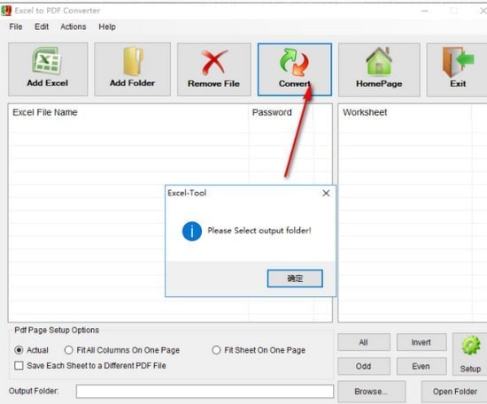 Free Excel to PDF Converter