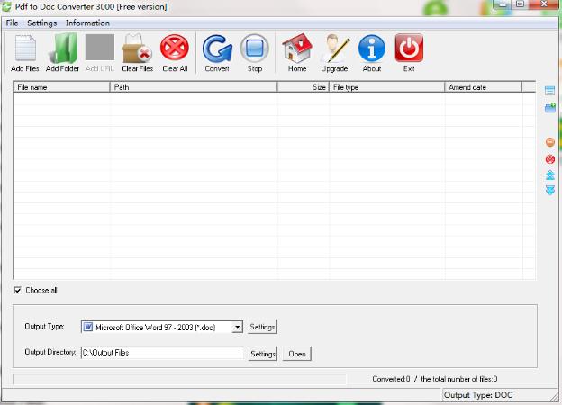 Pdf to Doc Converter 3000