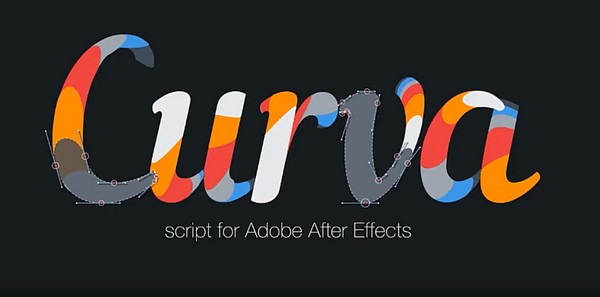 Curva Script(图形路径平滑生长动画AE脚本)