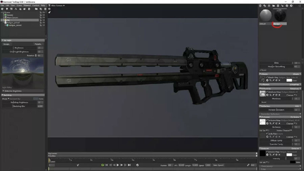 八猴渲染器3(Marmoset Toolbag)中文破解版 八猴渲染器3(Marmoset Toolbag)中文破解版