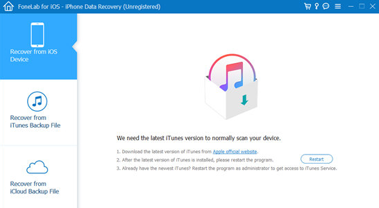 FoneLab iOS System Recovery