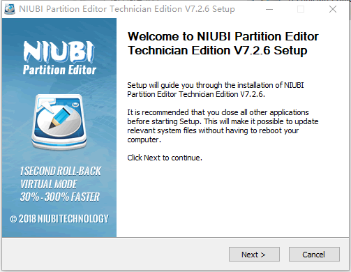 NIUBI Partition Editor(磁盘分区软件)