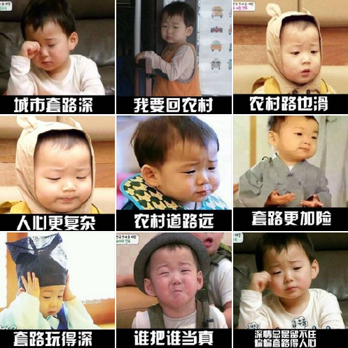 城市套路深我要回农村宋民国表情包