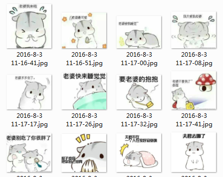 仓鼠表情包情侣手机版下载