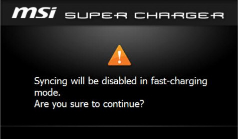 MSI Super Charger