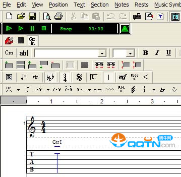 吉他打谱软件Power Tab Editor