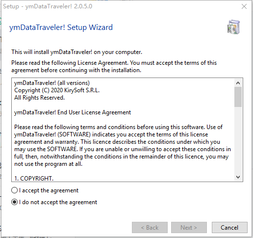 ymDataTraveler!(个人信息管理软件)