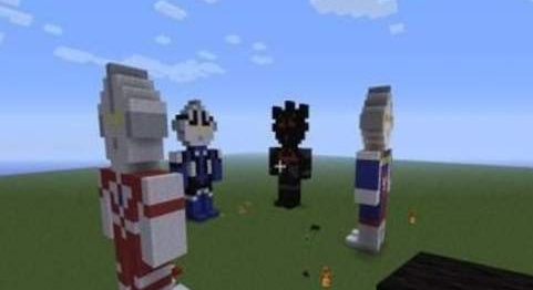 我的世界奥特曼进化格斗游戏