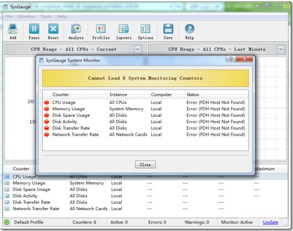 SysGauge(系统性能监视器)