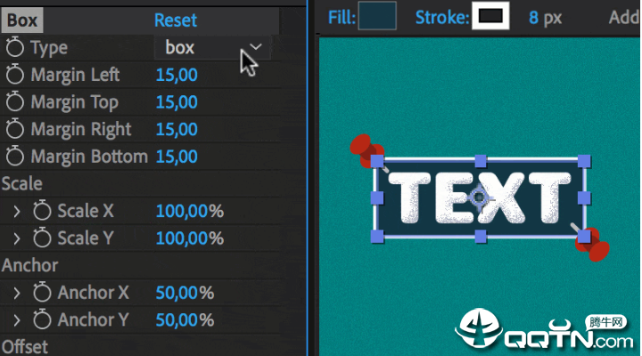 Pins Boxes(AE自适应动态方框动画脚本)
