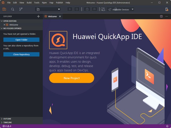 Huawei QuickApp IDE(华为快应用IDE) Huawei QuickApp IDE(华为快应用IDE)