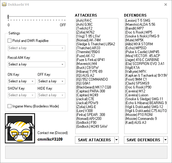 Dokkaebi(自动连点压枪软件)