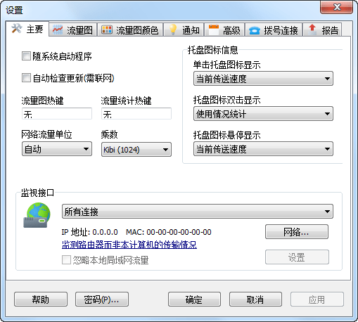 networx(网络连接流量统计)