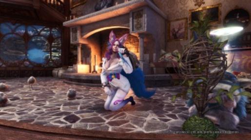 怪物猎人世界冰原英雄联盟狐女阿狸MOD 怪物猎人世界冰原英雄联盟狐女阿狸MOD