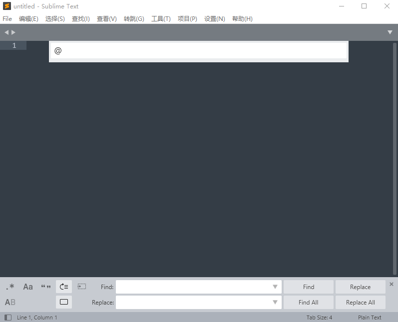 sublime text4中文版(代码编辑器)