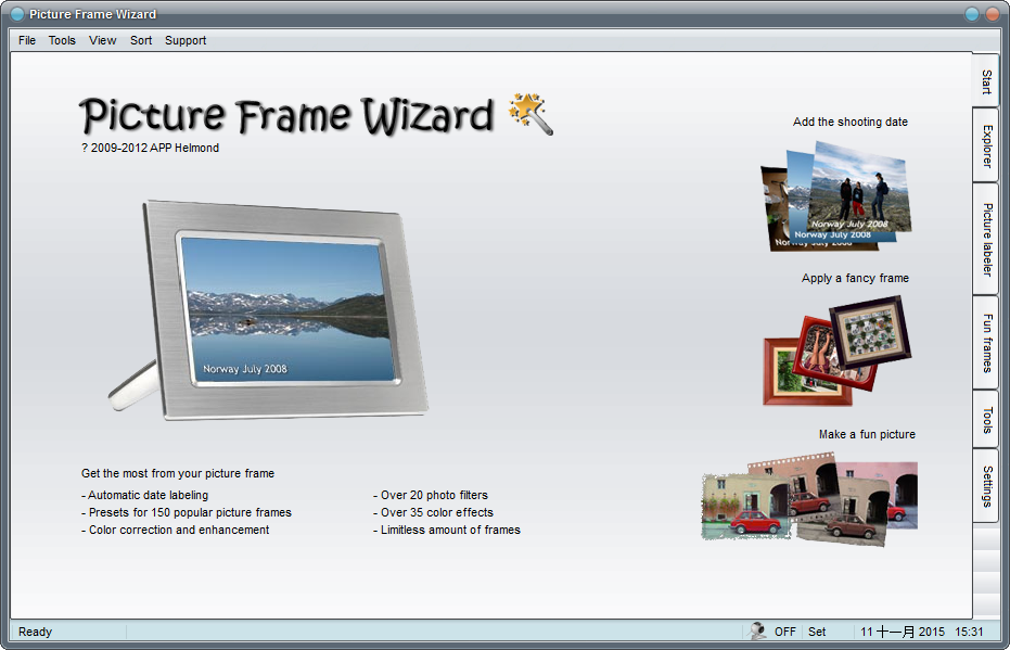 相框工具PictureFrame Wizard