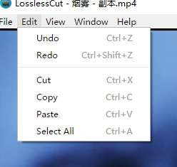 LosslessCut的使用方法