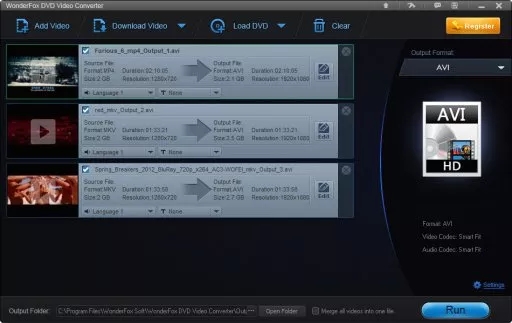 DVD视频格式转换器
