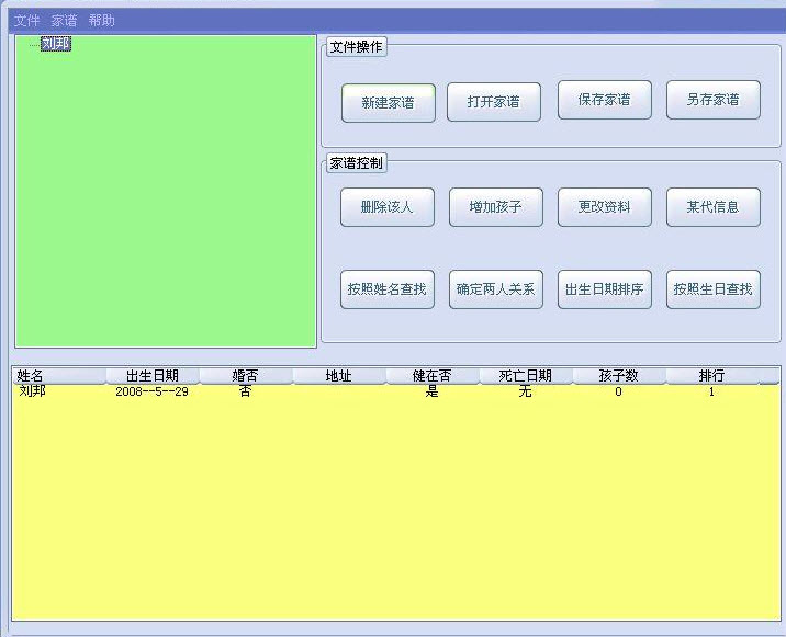 亚普家谱制作软件