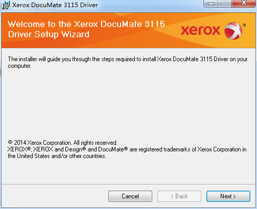 施乐DocuMate 3115驱动下载