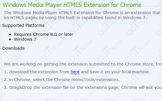 Windows Media Player for HTML5