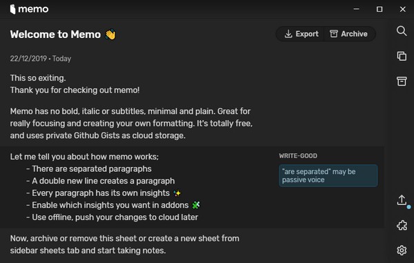 Memo(云笔记)