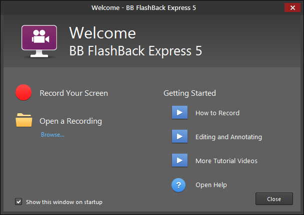 BB FlashBack Express Recorder