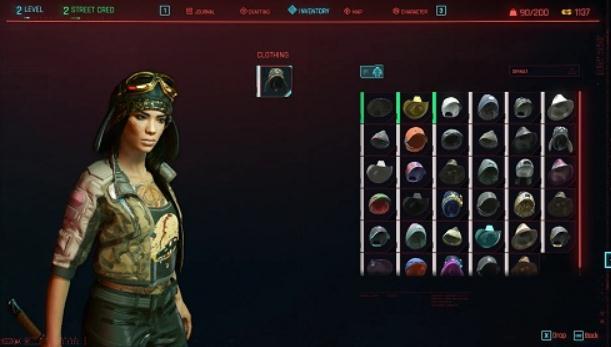 赛博朋克2077所有金色服装和武器存档