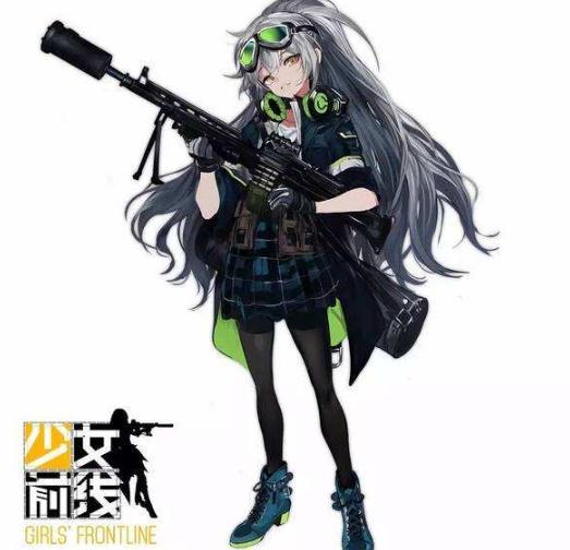 怪物猎人世界冰原少女前线G11外观MOD