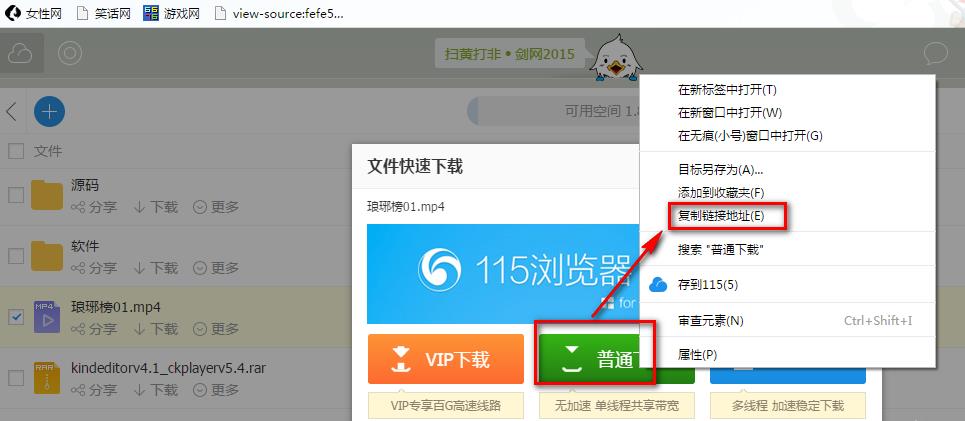 115网盘免VIP工具下载