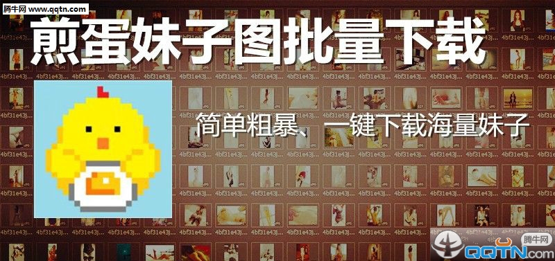 煎蛋妹子图片批量下载