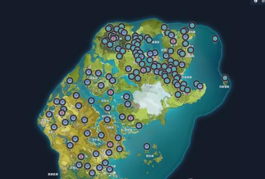 原神全资源收集地图工具 原神全资源收集地图工具