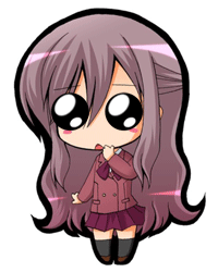 楚楚可怜动人目光QQ表情包下载