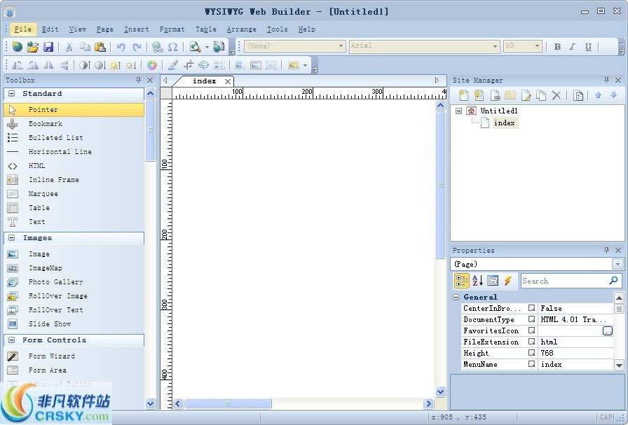 网页生成工具(WYSIWYG Web Builder)