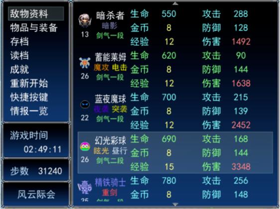 魔塔剑神宝藏第一章(附攻略)