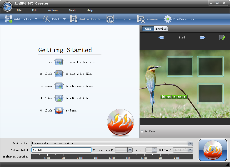 DVD制作工具AnyMP4 DVD Creator