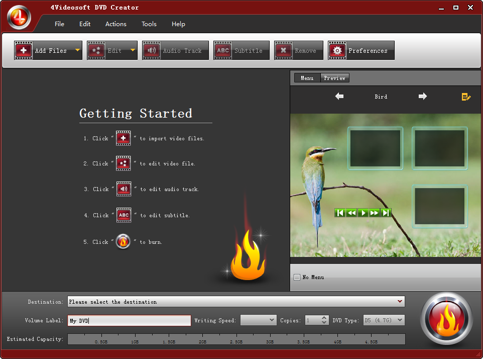 DVD创建工具4Videosoft DVD Creator