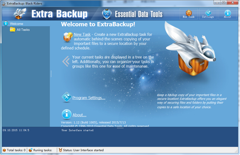 文件备份工具ExtraBackup