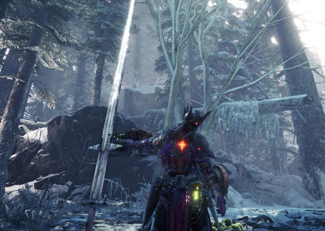 怪物猎人世界冰原黑魂双手巨剑MOD 怪物猎人世界冰原黑魂双手巨剑MOD