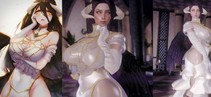 上古卷轴5天际重制版性感雅儿贝德随从MOD