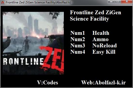 前线Zed四项修改器