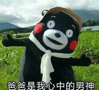 熊本熊父亲节快乐表情包