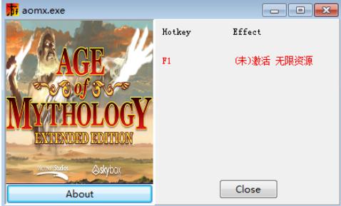 神话时代扩充版无限资源修改器