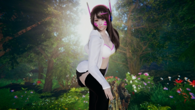 AI少女性感DVA小姐姐人物MOD