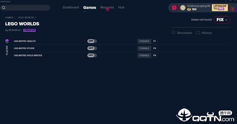 乐高世界三项修改器 乐高世界三项修改器