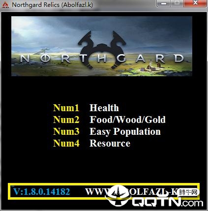 北加尔四项修改器 北加尔四项修改器