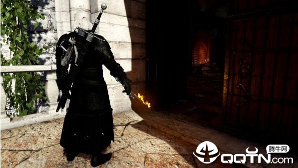 巫师3狂猎纯黑熊派套装MOD