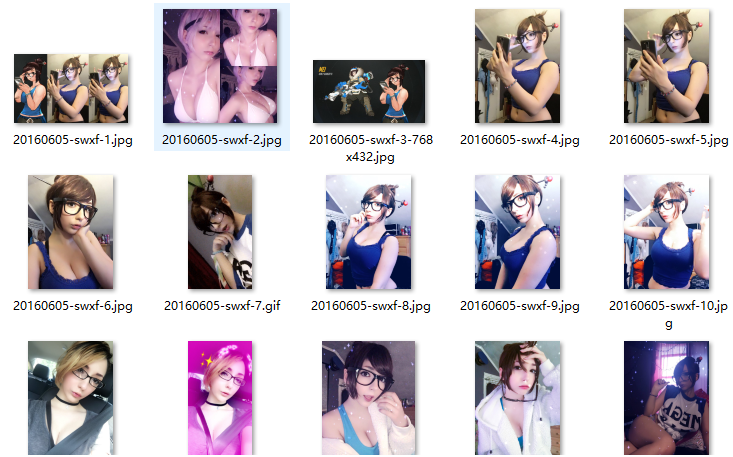 守望先锋小美cosplay Eclair Marie[31P]