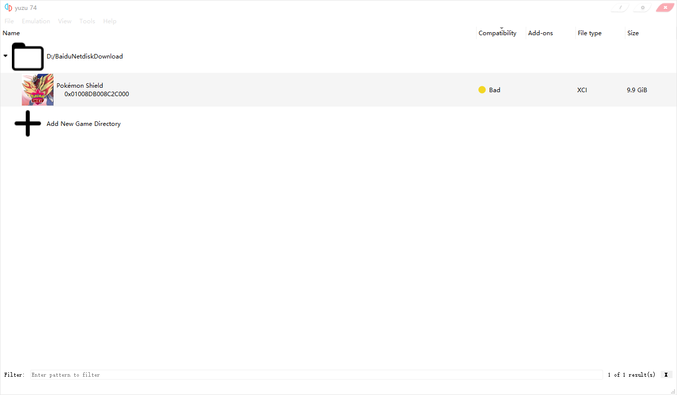 YUZU任天堂NS模拟器